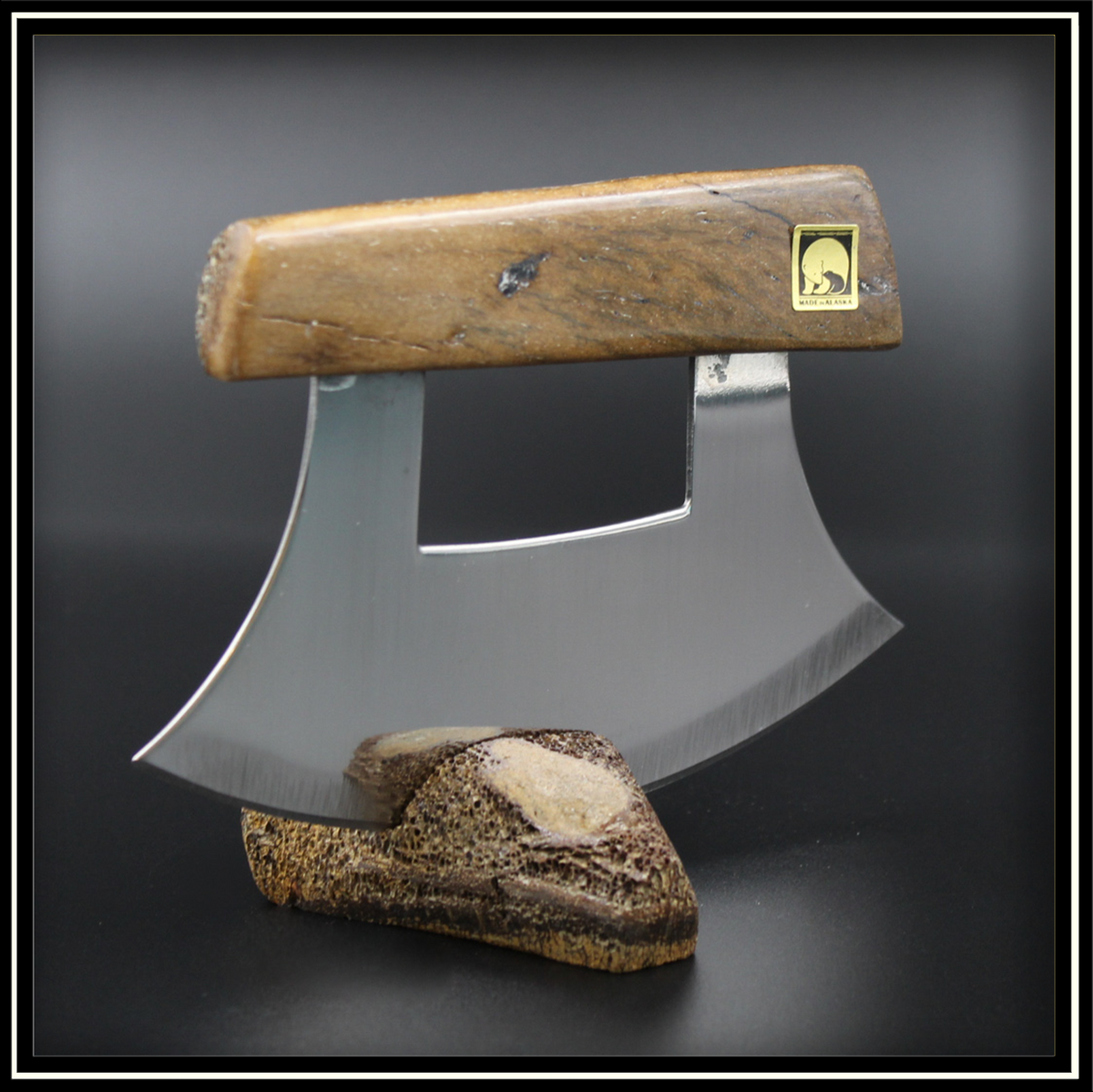 Ulu Knife Mammoth Bone Alaska Best Shopping