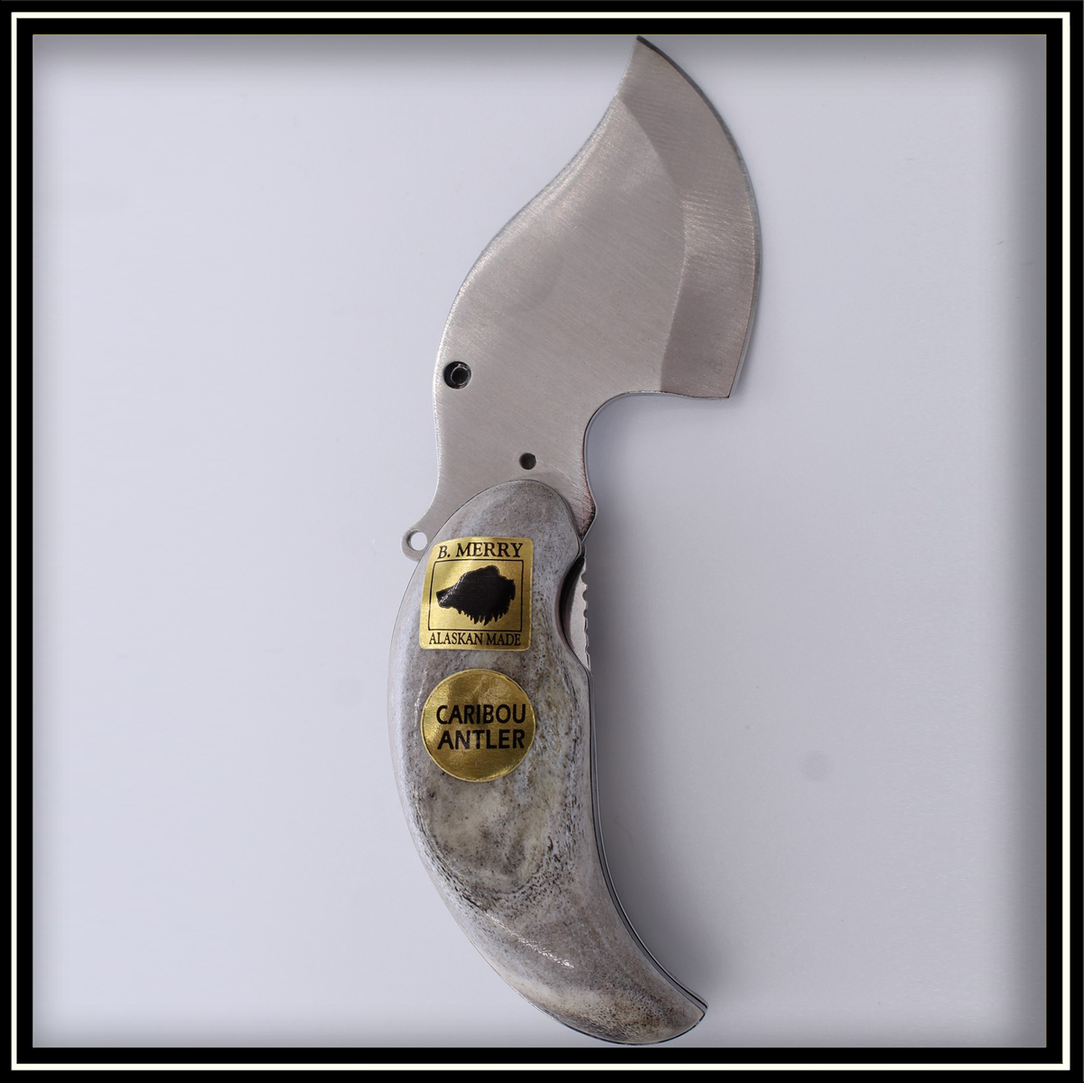 Pocket Ulu - Caribou Antler – Alaska Best Shopping