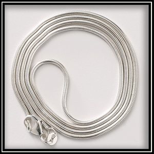24" Sterling Silver Snake Chain