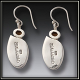 Enigma Mammoth Ivory Goddess Citrine Drop Earrings