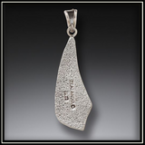 Fossilized Mammoth Ivory Spiral Pendant