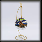 Dog Sled Scene Ornament