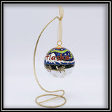 Dog Sled Scene Ornament