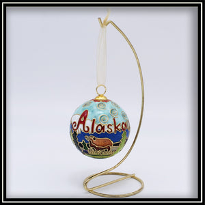 Wildlife Scene Ornament