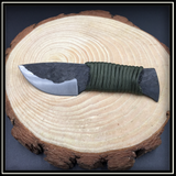 Green Nylon Wrapped Full Tang Blade