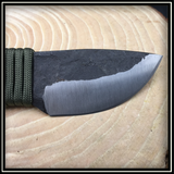 Green Nylon Wrapped Full Tang Blade