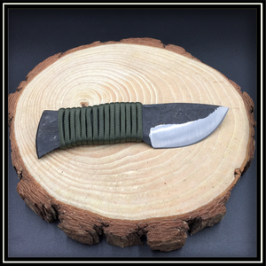 Green Nylon Wrapped Full Tang Blade