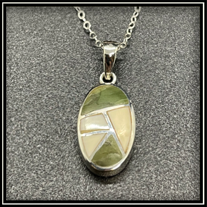 Jade & Mammoth Ivory Necklace