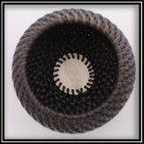 Baleen Basket with Walrus Ivory Bear Head