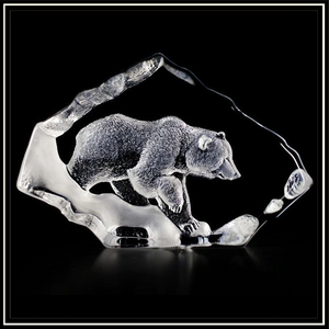 Crystal Grizzly Bear