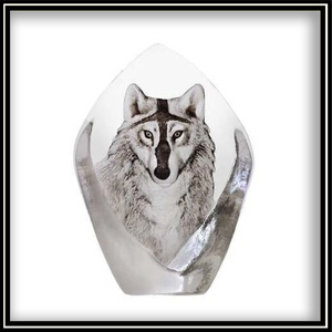 Crystal Wolf - Painted