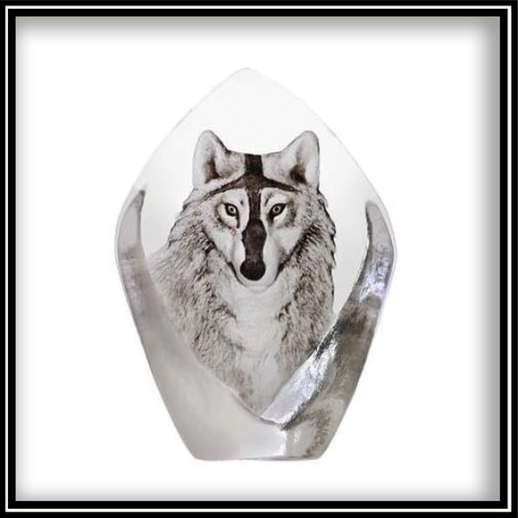 Crystal Wolf - Painted
