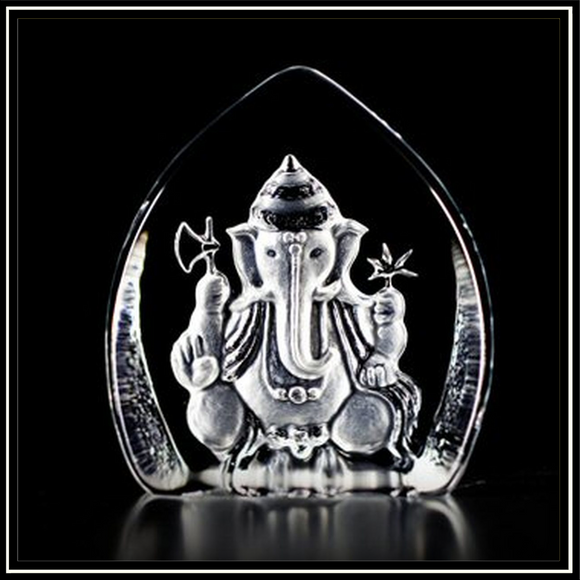 Crystal Ganesha - Hindu Lord of Success