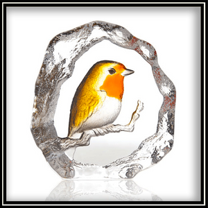 Crystal Robin - Painted
