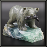 Soapstone Bear Carving