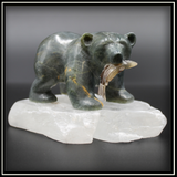 Soapstone Bear Carving