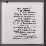 Totem Pole - Legend of Fogwoman 16"