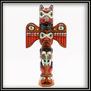 Totem Pole - Legend of Fogwoman 16"