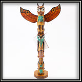 Totem Pole - Shaman's Daughter 14"