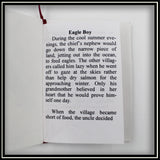 Totem Pole - Eagle Boy 8"