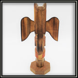 Totem Pole - Eagle Boy 8"