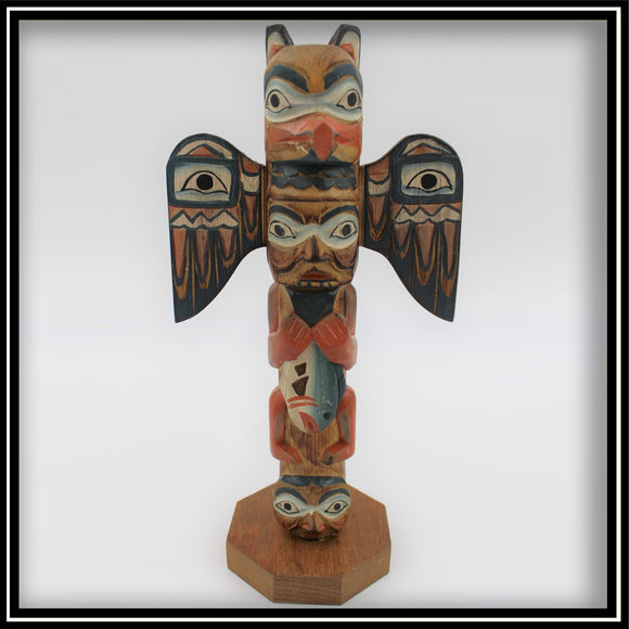 Totem Pole - Eagle Boy 8