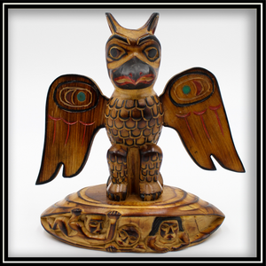 Raven in Clamshell (Legend of Mankind) 6"