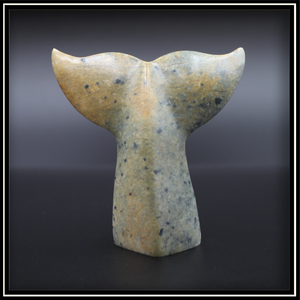 Soapstone Whale Tail