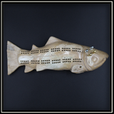 Salmon Cribbage Board