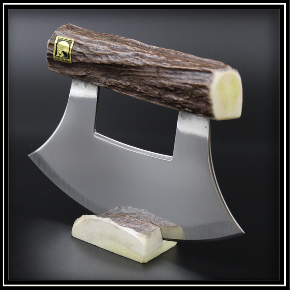 Moose Antler Ulu Knife