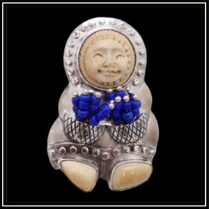 Skagway Eskimo pin/pendant