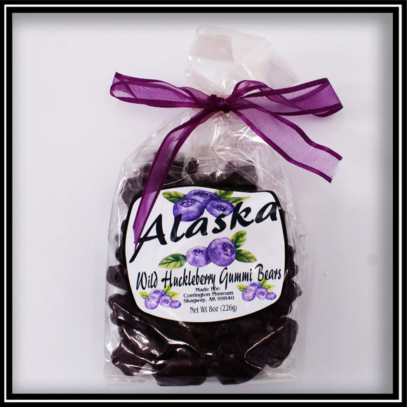 Wild Huckleberry Gummi Bears - 8 oz