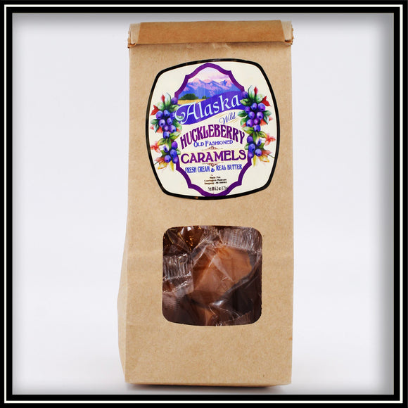 Wild Huckleberry Old Fashioned Caramels - 4.5 oz