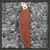 Straight Damascus Knife