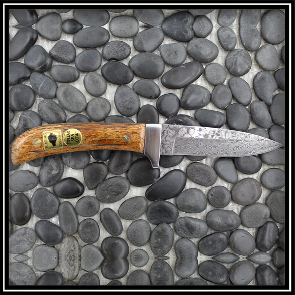 Straight Damascus Knife