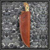 Straight Damascus Knife