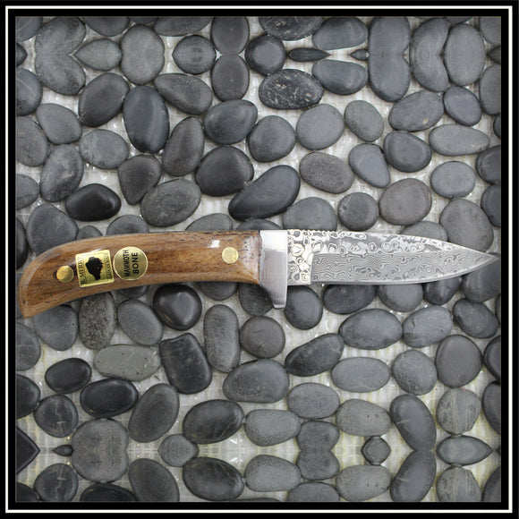 Straight Damascus Knife