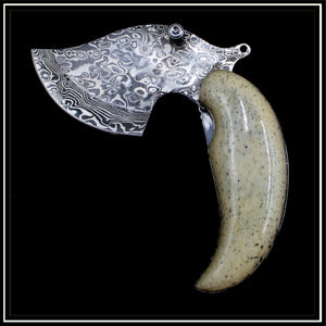 Damascus Pocket Ulu