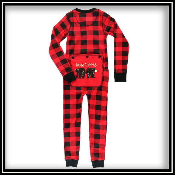 Red Plaid Flapjack - Youth