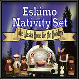 11 Piece Eskimo Nativity Set