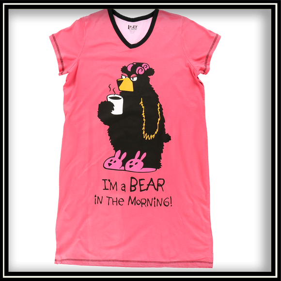 Bear in the Morning Nightshirt