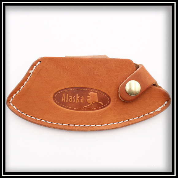 Leather Sheath for Ulu Knife