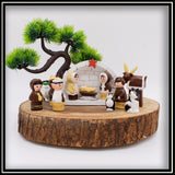 11 Piece Eskimo Nativity Set